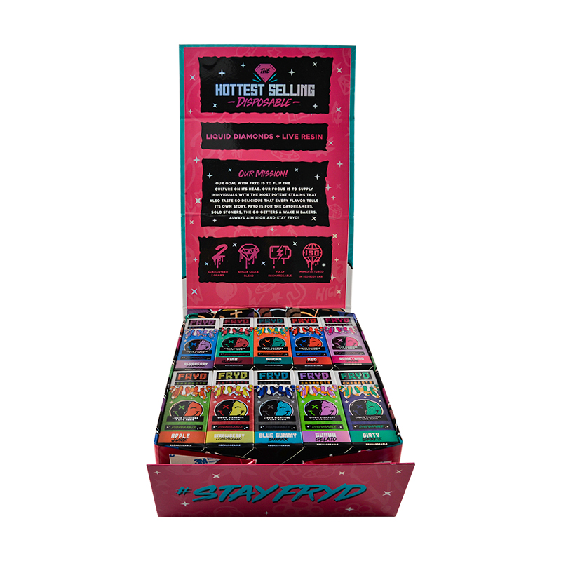 FRYD Kseal Extracts empty 2ml vapes live resin bars