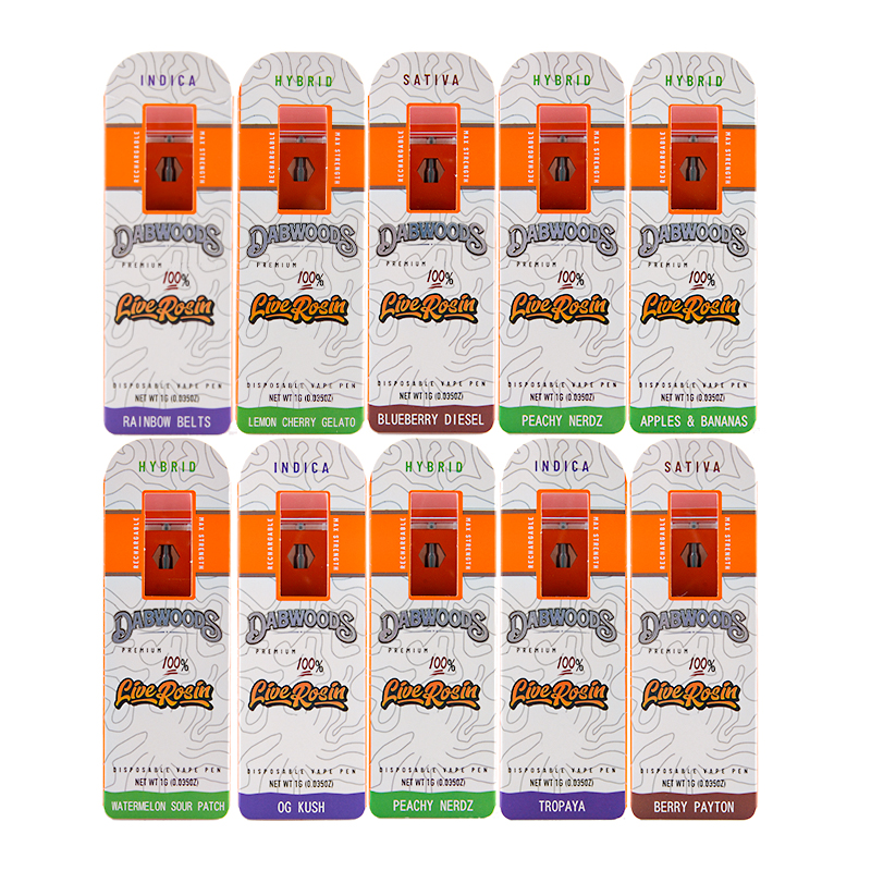 Dabwoods Rechargeable 280mah vape pen empty 1ml