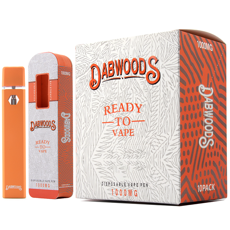 Dabwoods disposable vape pen empty 1ml Rechargeable 280mah