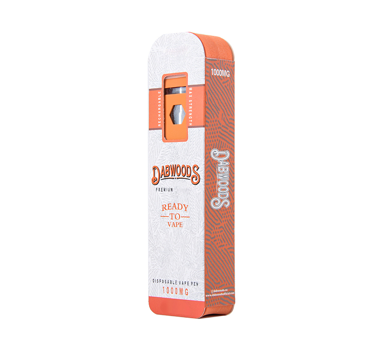 Dabwoods disposable vape pen empty 1ml Rechargeable 280mah
