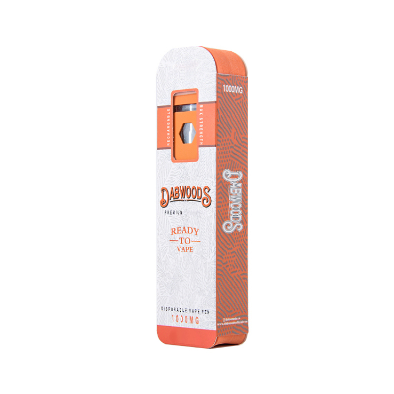 Dabwoods disposable vape pen empty 1ml Rechargeable 280mah
