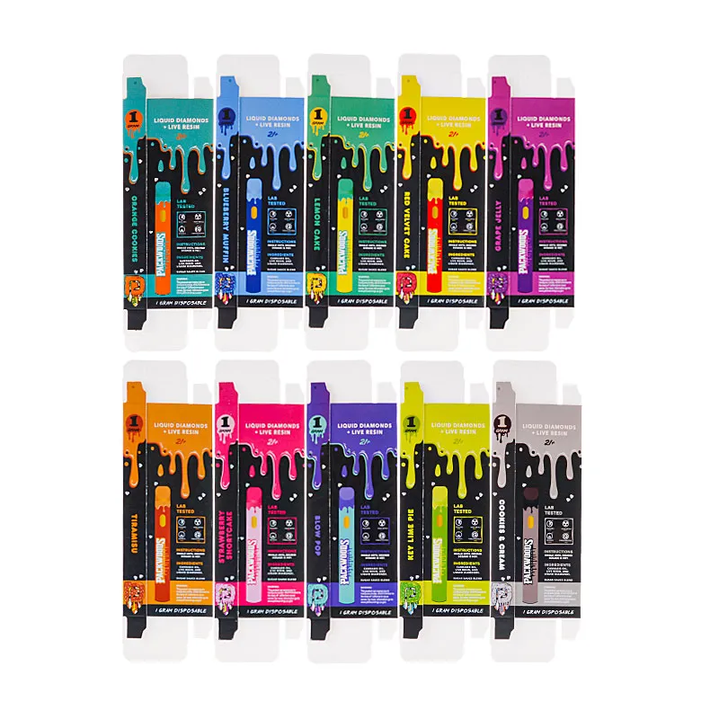 Liquid diamonds packwoods disposable vape 1000mg flavor