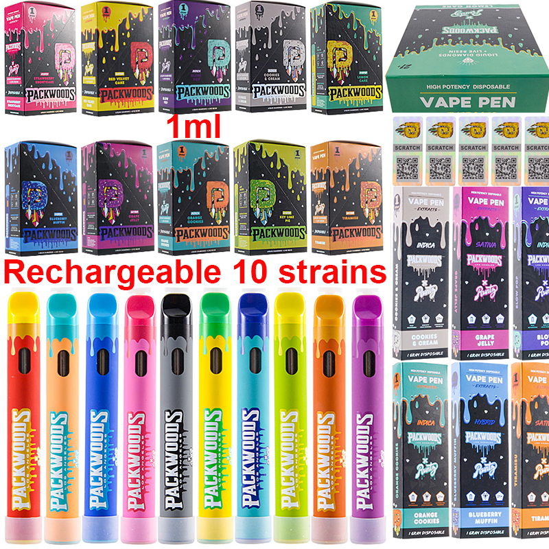 Packwoods X Runtz Disposable Vape Pens/ Empty packwoods X runtz disposable vape 1000mg/ Rechargeable packwoods vape pen