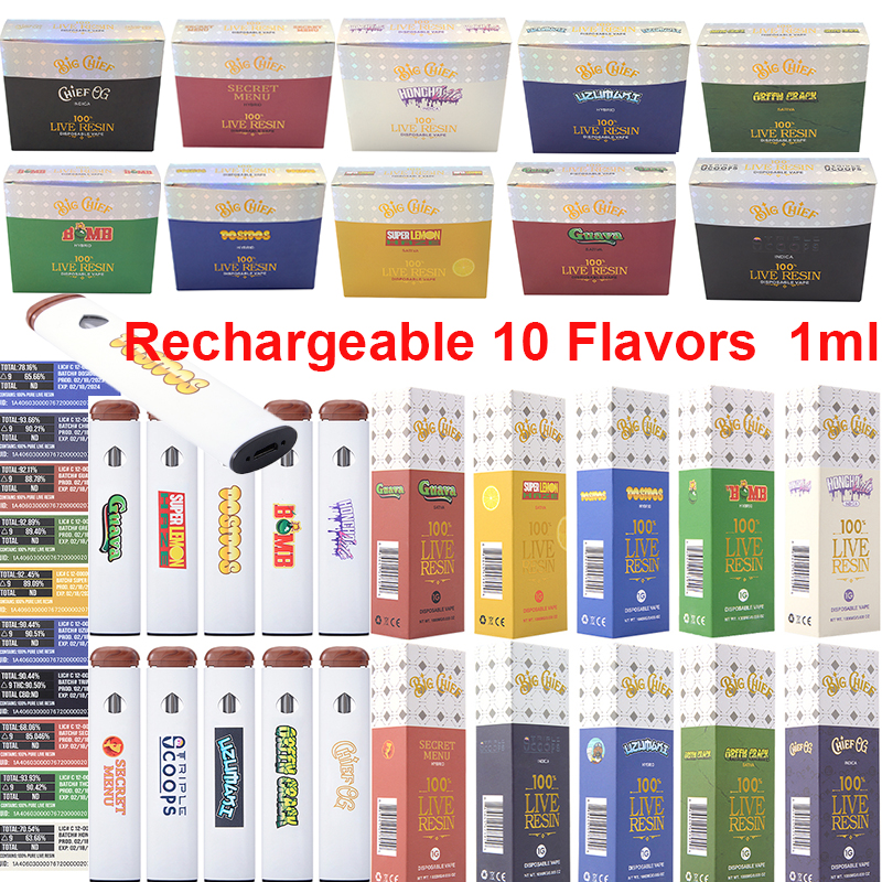 Big Chief Disposable Vape Pens Wholesale rechargeable 280mah big chief disposable empty 1ml Best big chief disposable vape