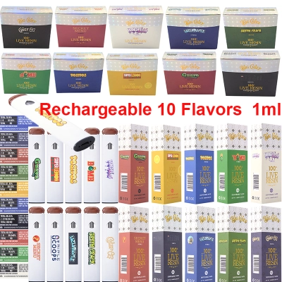 Live Resin Big Chief disposable vape rechargeable empty 1ml 01