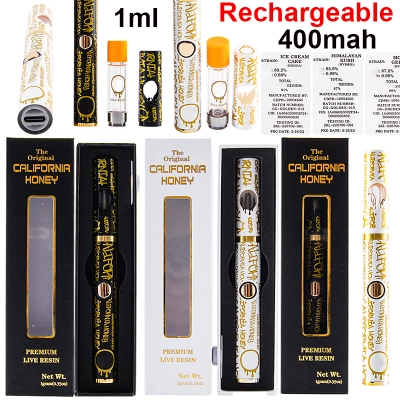 California Honey Black 1G Disposable Vape Pen 01