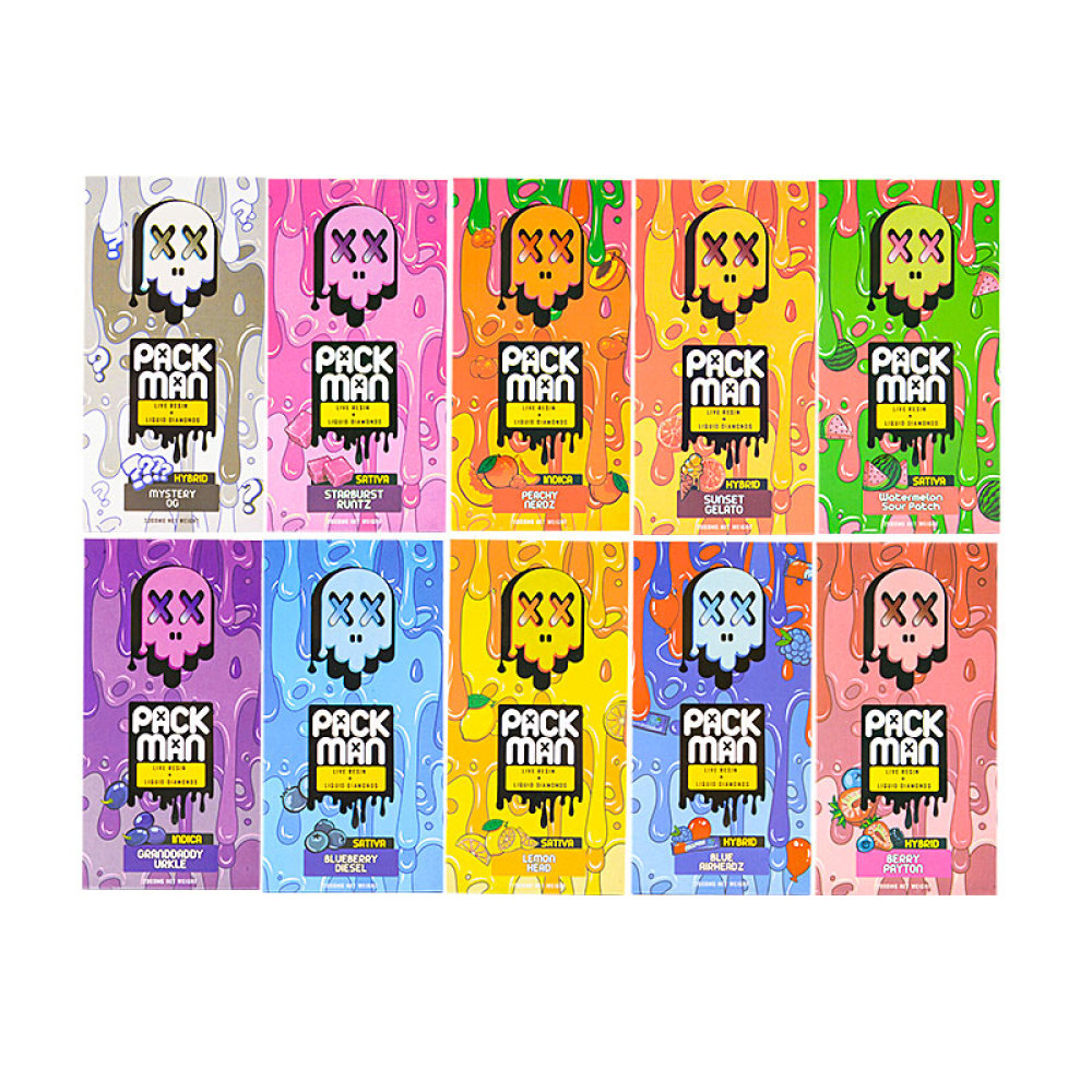 Packman GEN2 disposable vape pen rechargeable empty 2ml