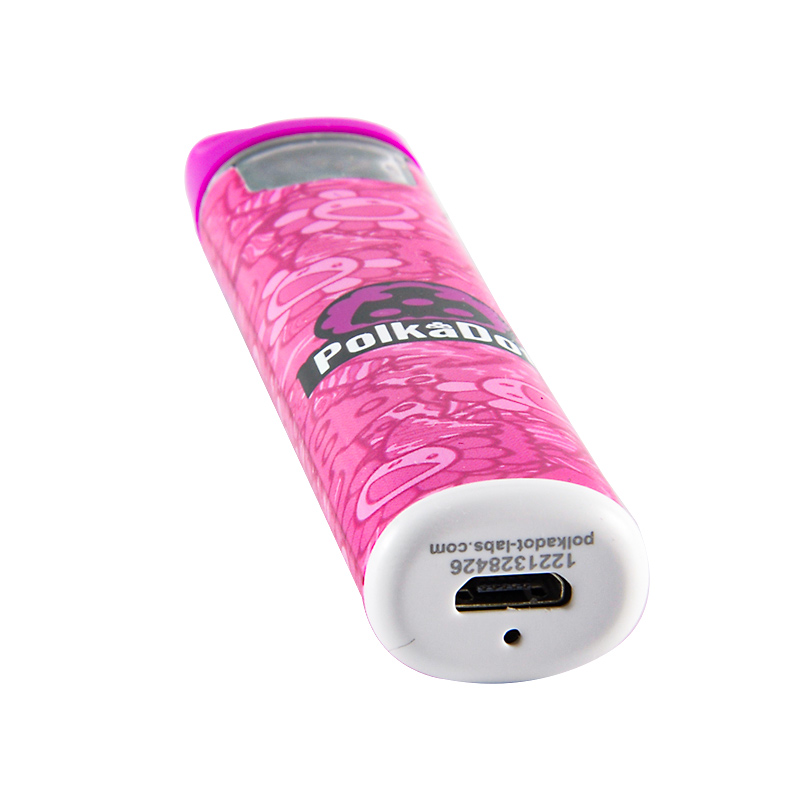 Polkadot empty 1ml rechargeable disposable vape pen