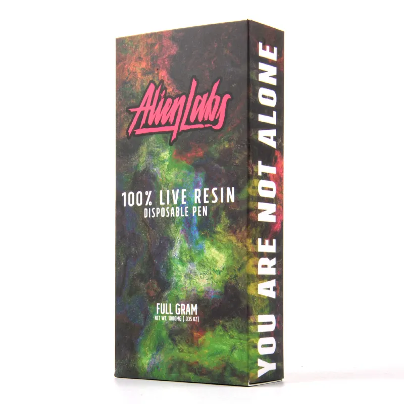 Alienlabs disposable vape rechargeable empty 0.8ml