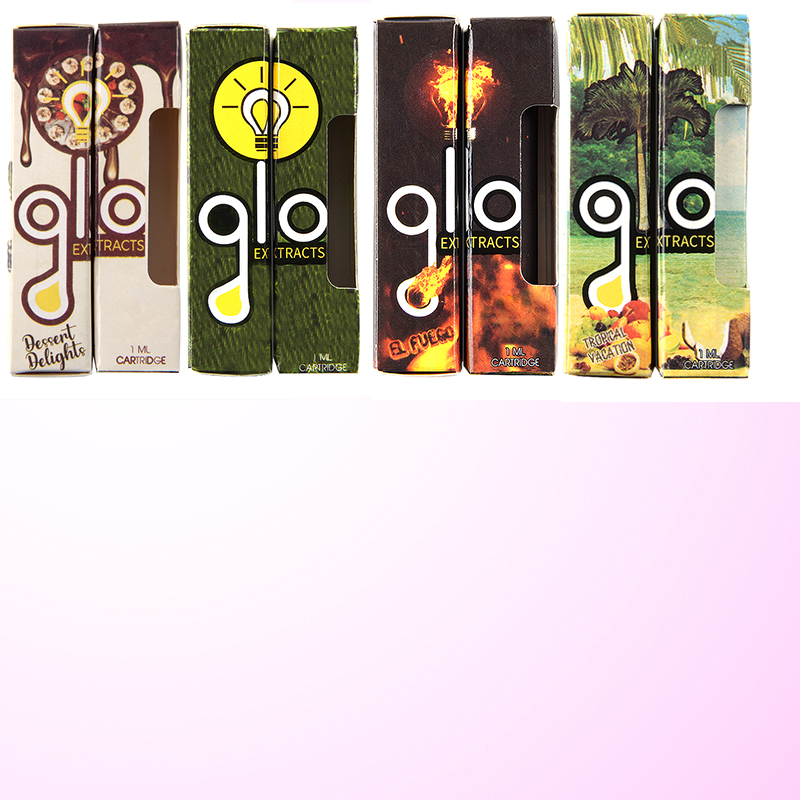 Glo NFC Verified vape cartridges empty 1ml