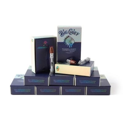 USA STOCK big chief live resin carts empty 0.8ml 01