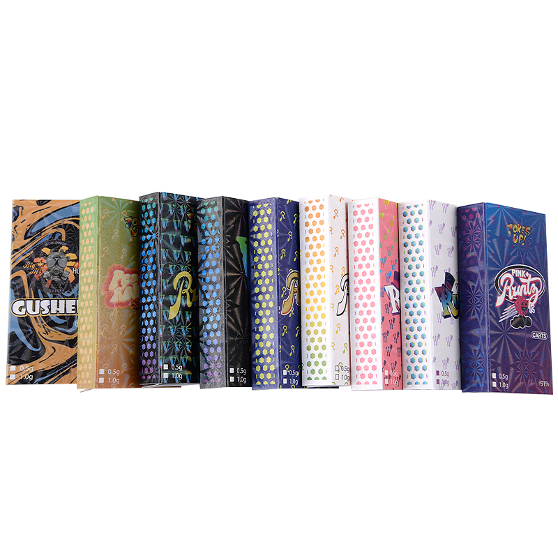 Clear Runtz vape cartridges empty 0.8ml 1ml