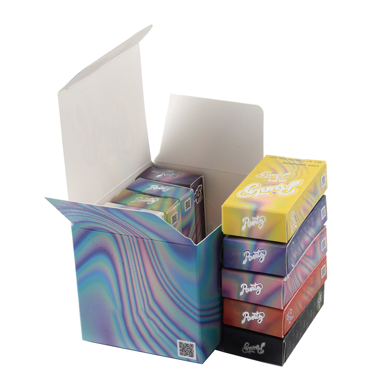 Colorful Runty vape cartridges empty 0.8ml