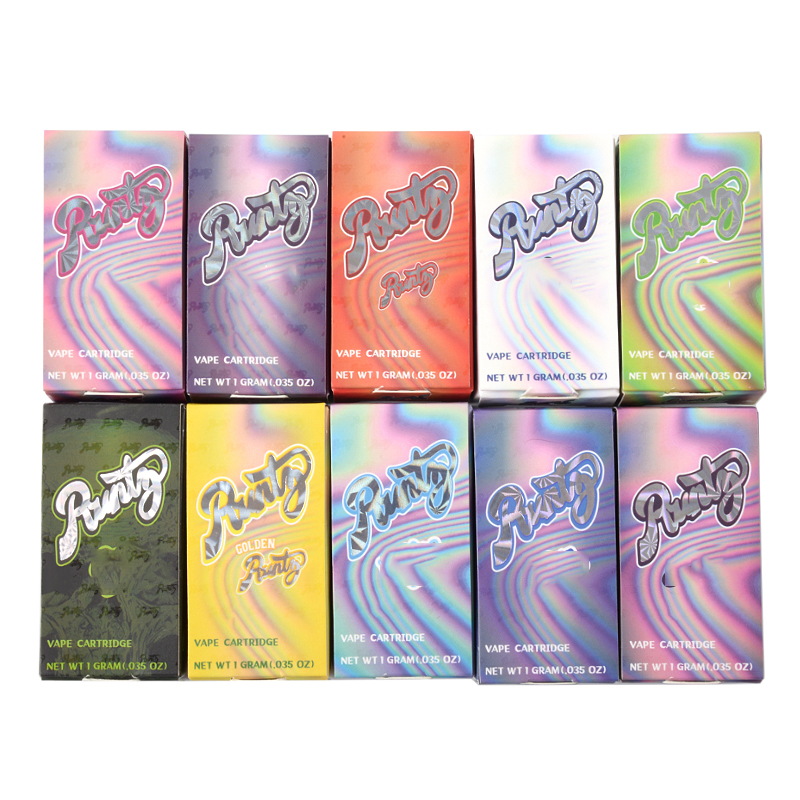 Colorful Runty vape cartridges empty 0.8ml