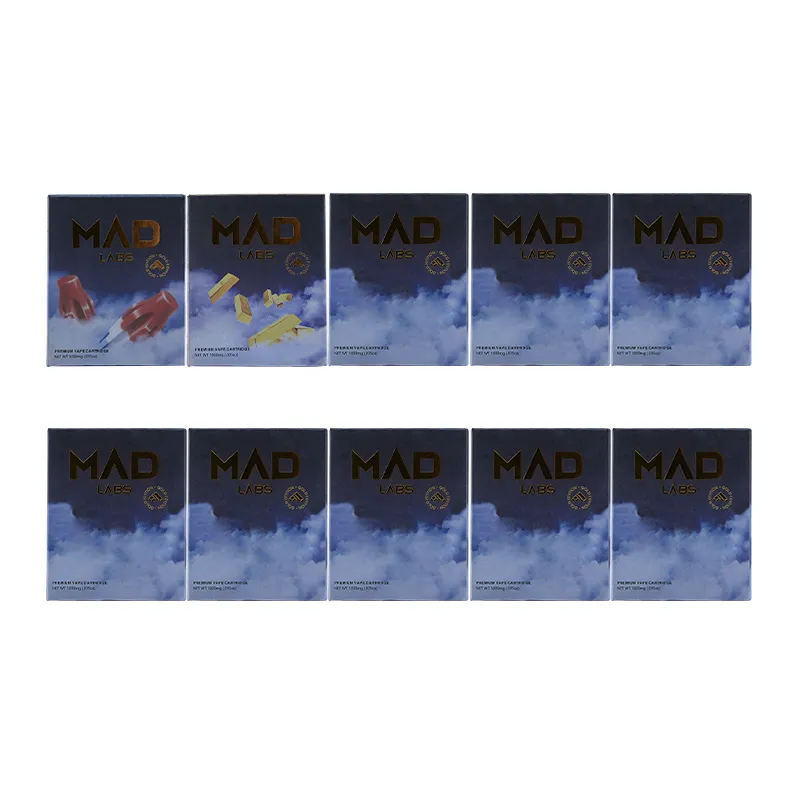 MAD LABS vape cartridges empty 0.8ml