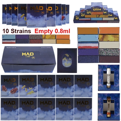 MAD LABS vape cartridges empty 0.8ml 01