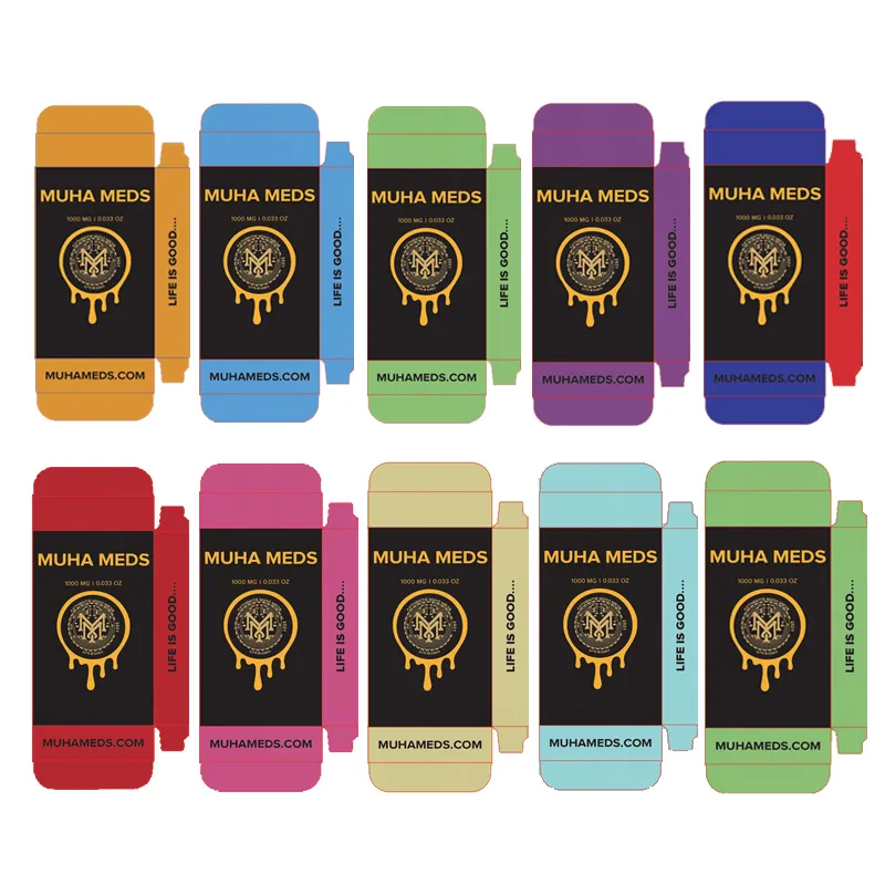 Muha Meds vape cartridges empty 0.8ml