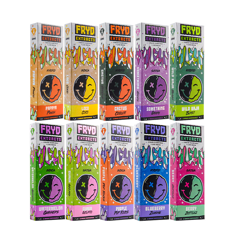 USA warehouse K seal papaya punch fryd weed pen