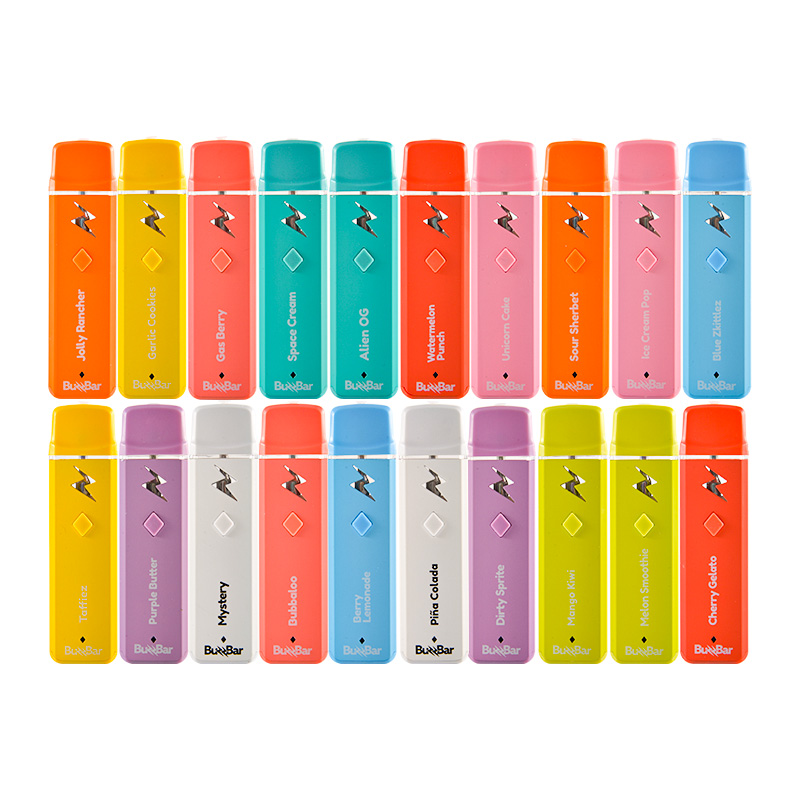 USA STOCK fast shipping rechargeable 320mah 2g disposable 20 starins with scannable stickers