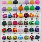 synthetic material that is flexible, durable, heat-resistant, and non-toxic Silicone containers