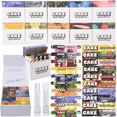 Cake full glass vape cartridges empty 1ml 02