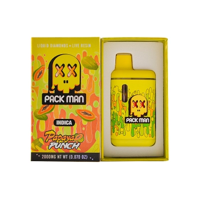 USA STOCK Packman 2grams disposable with screen 01
