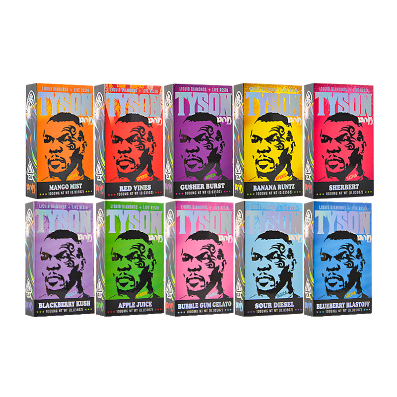 German Stock Tyson premium disposable vape pens empty 1g