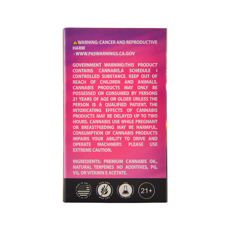 German Stock Tyson premium disposable vape pens empty 1g