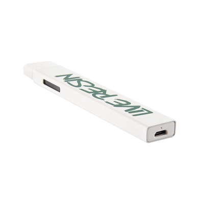 White set piff bar 1g dab pen CBD disposable 02