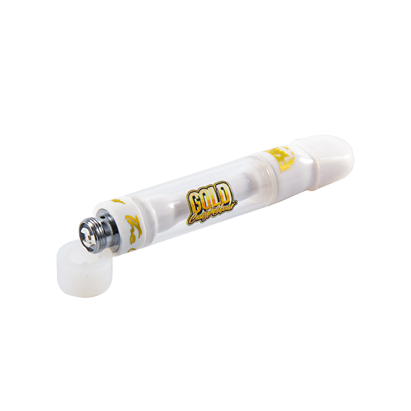 USA STOCK GCC carts gold coast clear empty 0.8ml vape cartridges 