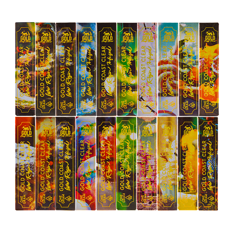 USA STOCK GCC carts gold coast clear empty 0.8ml vape cartridges 