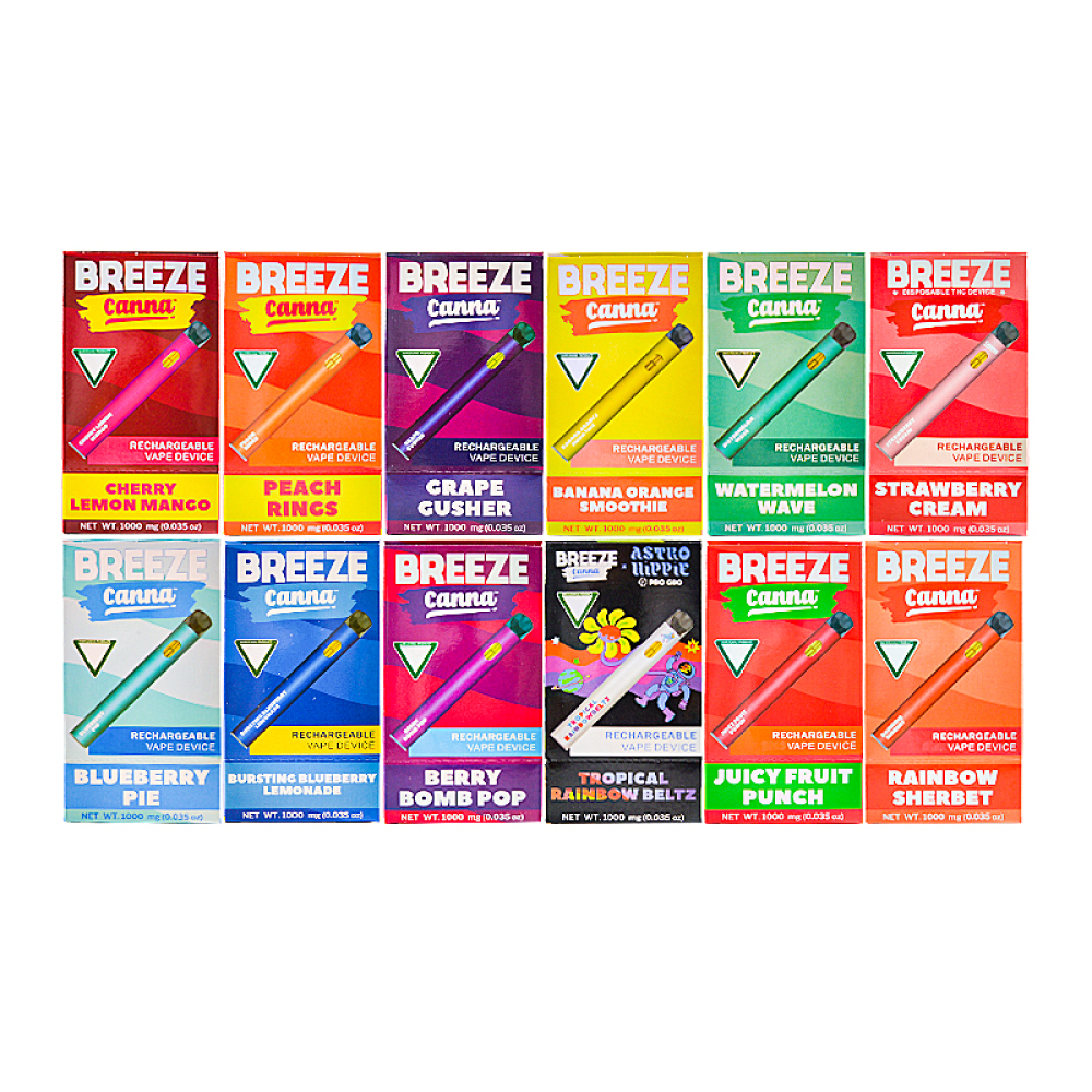 New Breeze disposable thc empty 1ml