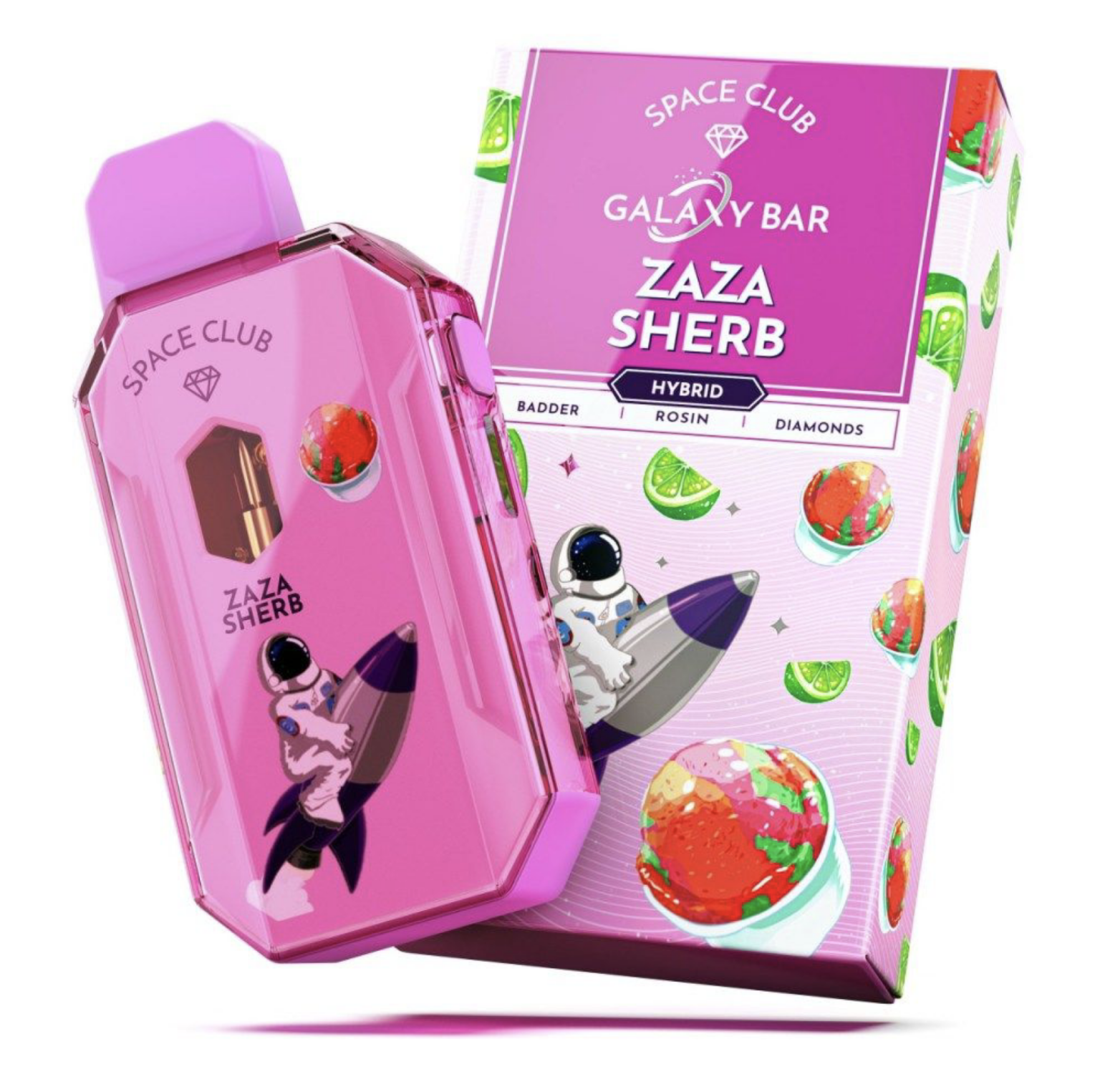 Newest liquid diamonds space club 2gram disposable