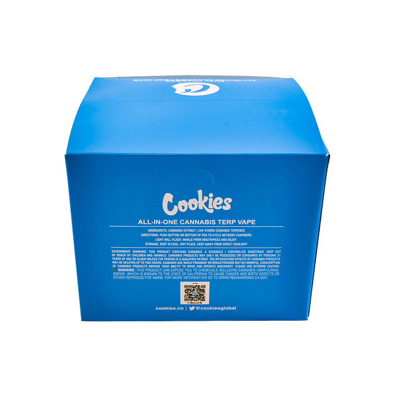 USA wholeslae 0.5g+0.5g cookies dual chamber vape