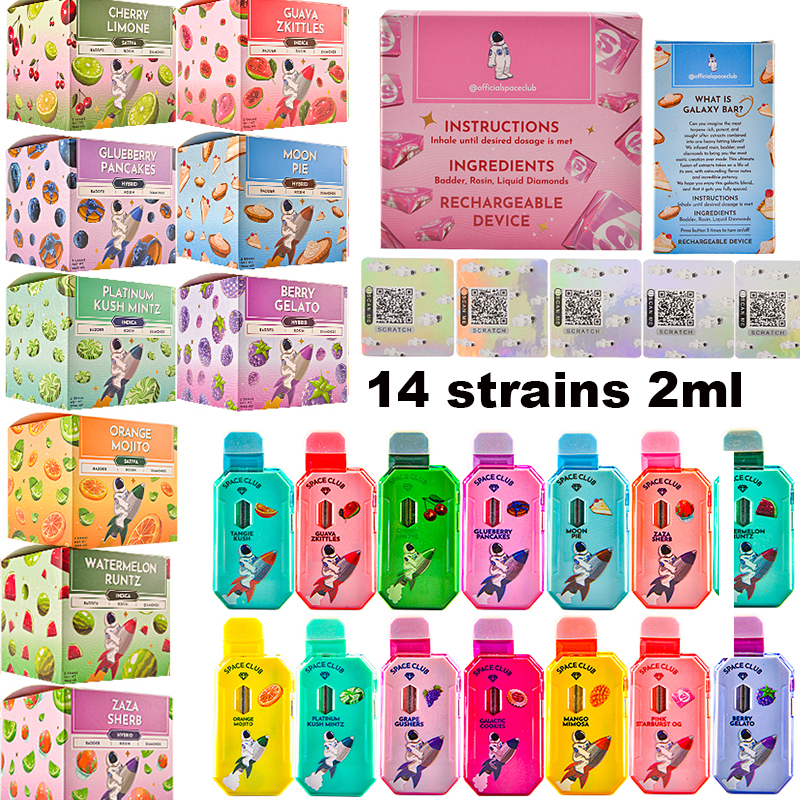 Space Club Gen3 thc Disposable 2G Galaxy Bar