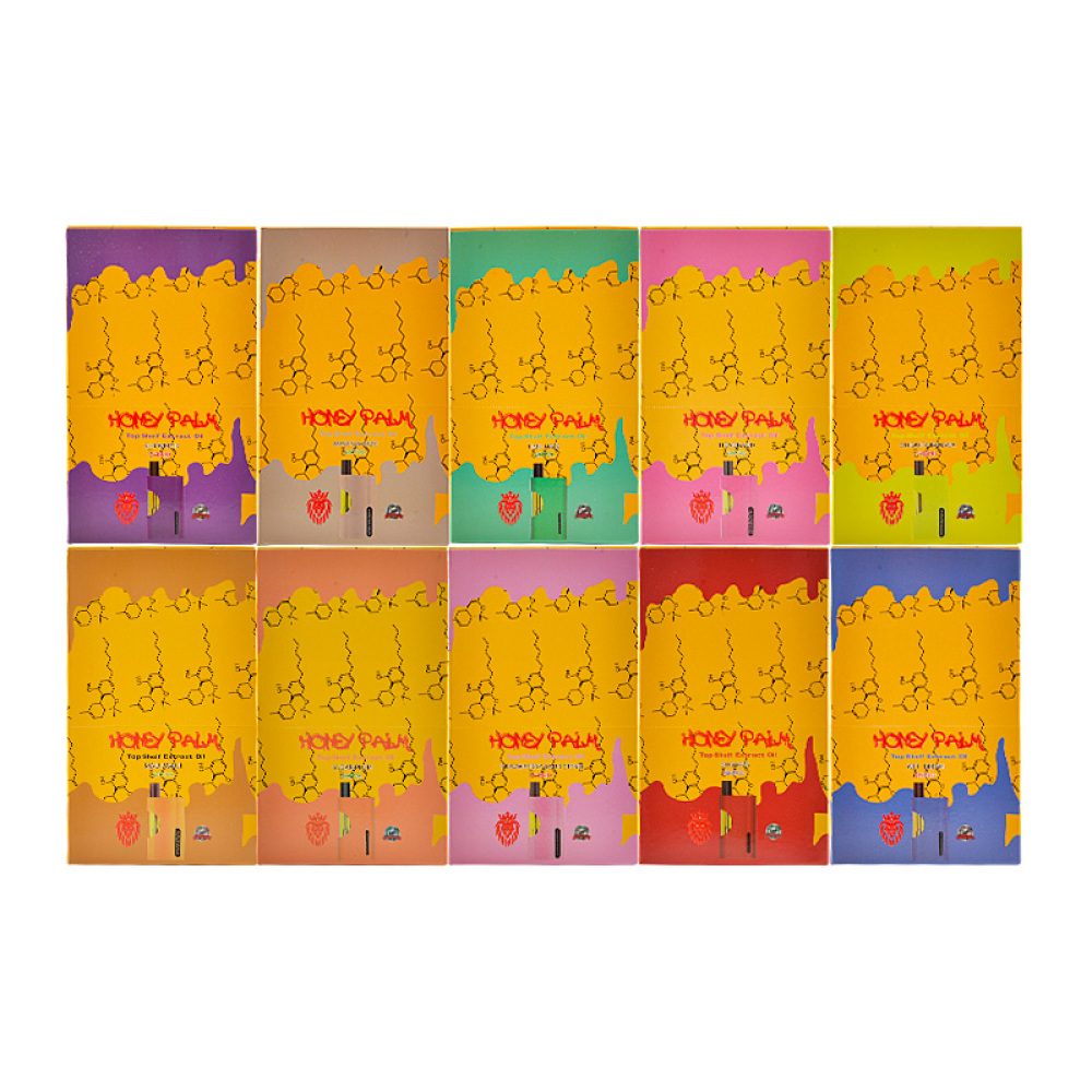New Honey Palm 2grams disposable top extracts 10 strains