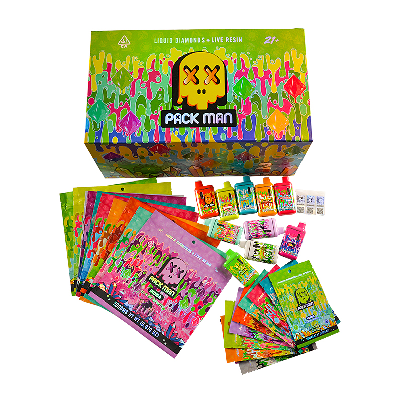 USA Stock Packman 2G Gen3 Live Resin Disposable Vape Pen