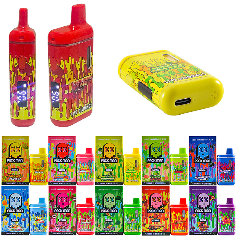 Packman live resin liquid diamonds 2g thc vape