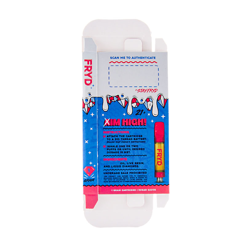 USA warehouse Fryd extracts full gram vape carts