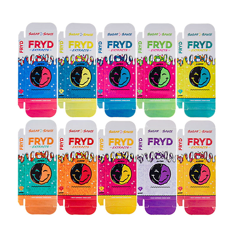 USA warehouse Fryd extracts full gram vape carts