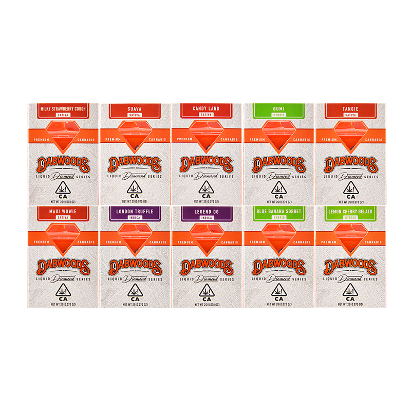 USA STOCK new Dabwoods thc vape empty 2ml disposable