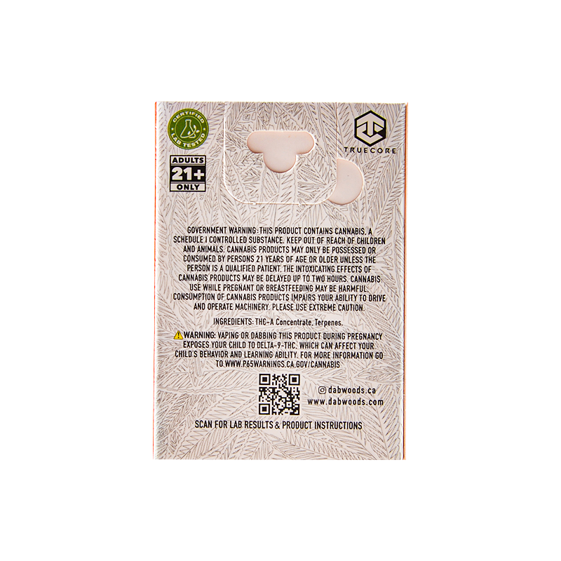 Dabwoods 2G Gumi Liquid Diamond Disposable Vape Pen