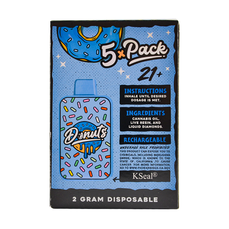 USA warehouse Kseal Fryd dounts extracts preimum empty 2000mg thca vape pens 