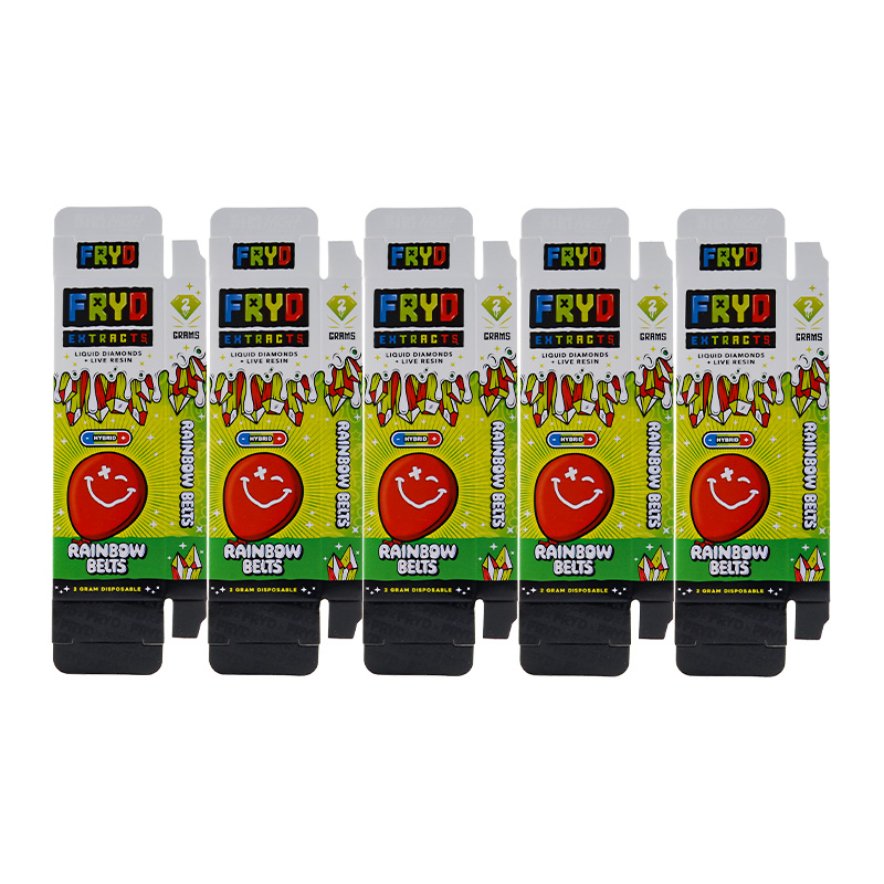 Wholesale Fryd extracts rainbow belts 2ml disposable vape pens