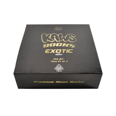 USA STOCK Kaws Rocks Exotic premium moon rocks 16 strains empty jars 01