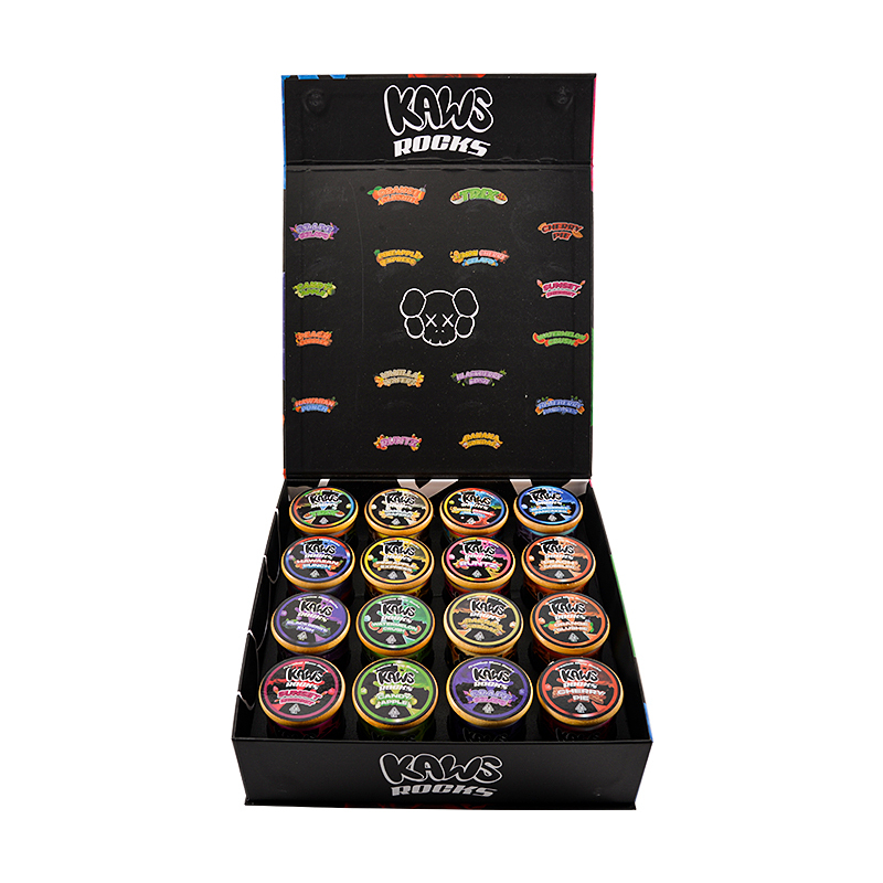 USA STOCK Kaws Rocks Exotic premium moon rocks 16 strains empty jars