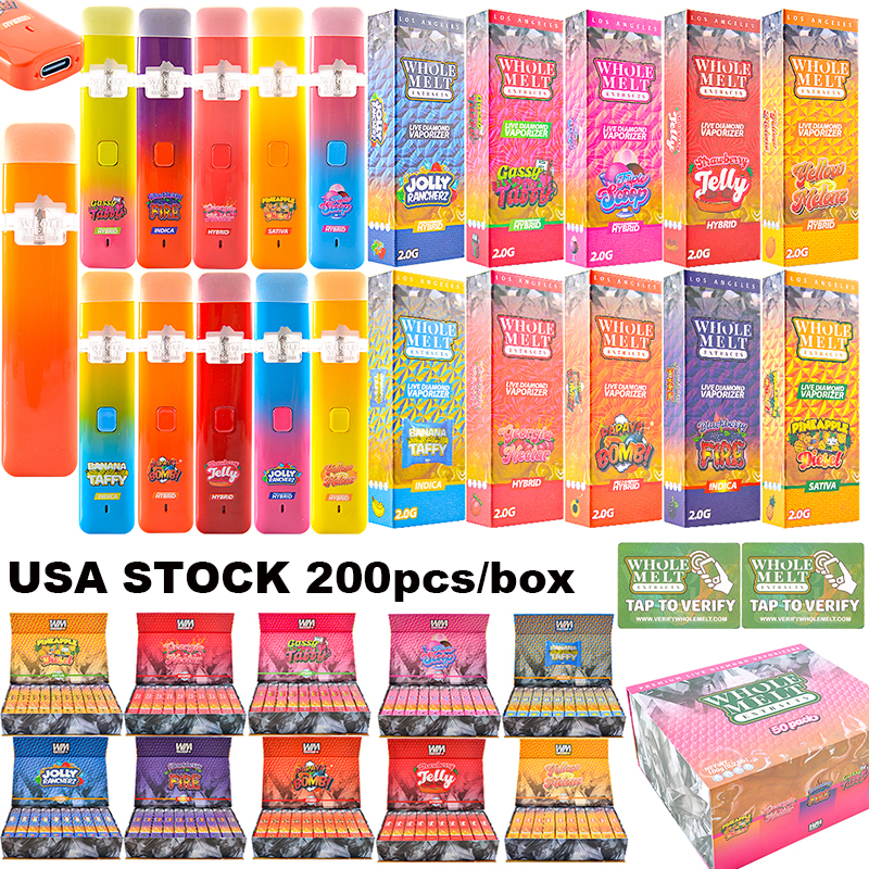 USA STOCK whole melt v4 extracts disposable 2g NFC verified 