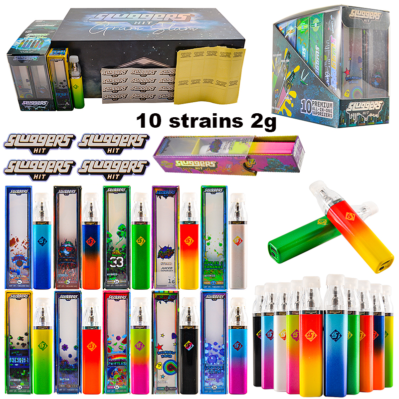 USA Warehouse SLUGGERS HIT 2G DISPOSABLE VAPE PEN FOR SALE 