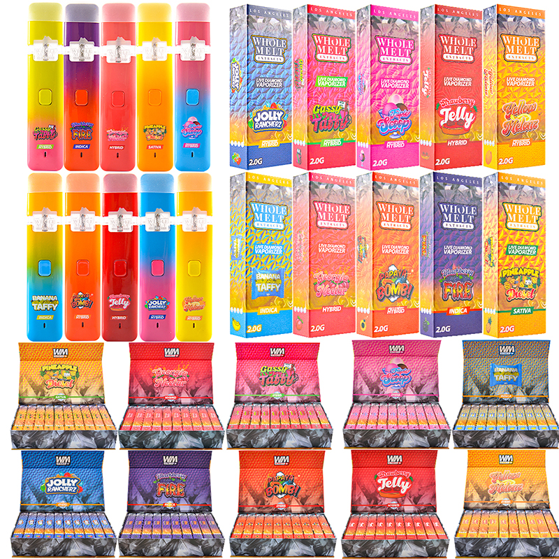 USA warehouse whole melt v4 extracts preheat disposable 2000g NFC verified 