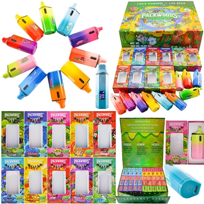 Wholesale digital screen Packwoods x runtz 2000mg disposable Liquid diamonds live resin vape pens 02